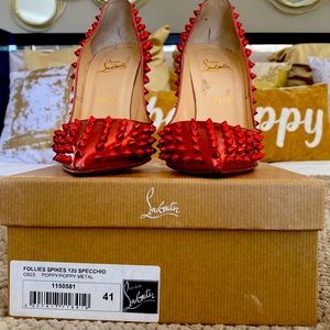 Follies spikes 120 SPECCHIO 0023 Poppy/Poppy metal